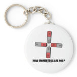 How Momentous Are You? (Magnetic Quad Moment) Keychain