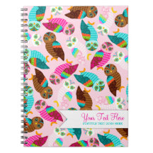 How Now Little Owls? Spiral Notebook