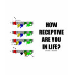 How Receptive Are You In Life? (Cellular Biology) t-shirts