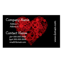 How the Heart Works Business Cards