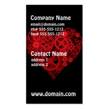 How the Heart Works Business Cards