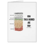 How Thick-Skinned Are You? (Epidermis Skin Layers) cards