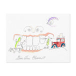 How to Clean Teeth Post Cards