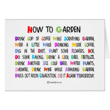 How to Garden Greeting Cards