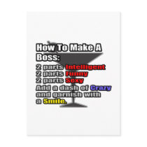 How To Make a Boss