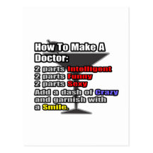 How To Make a Doctor Post Cards