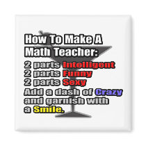How To Make a Math Teacher Magnets