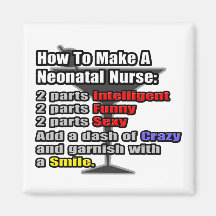 How To Make a Neonatal Nurse Fridge Magnet