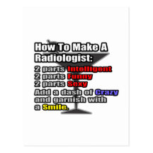 How To Make a Radiologist Postcards