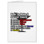 How To Make a Soccer Coach Greeting Cards