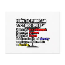 How To Make an Archaeologist