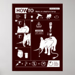 How To: Make an elephant lamp posters
