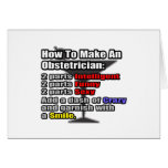 How To Make an Obstetrician Greeting Cards
