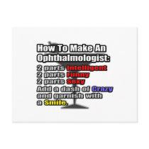 How To Make an Ophthalmologist