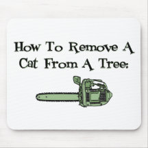How to Remove a Cat from a Tree Mousepads