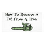 How to Remove a Cat from a Tree photo cards