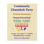 How to Spell Hanukkah Chanukah Party Flyers