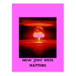 HOW YOU VOTE MATTERS POSTCARD