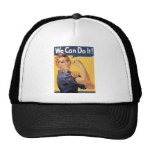 Howard Miller We Can Do It Rosie the Riveter Trucker Hats
