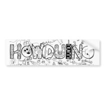 Howduino Bumper Sticker bumper stickers