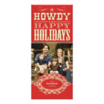 Howdy Western Christmas Photo Cards Personalized Announcement