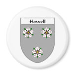 Howell Coat of Arms/Family Crest magnets
