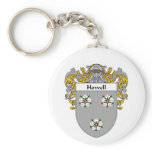 Howell Coat of Arms (Mantled) keychains