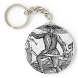 Howell Davis Pirate Portrait keychains