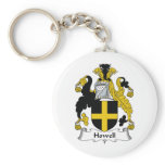 Howell Family Crest keychains