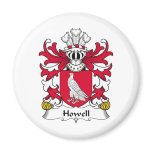 Howell Family Crest magnets