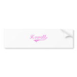 Howell Last Name Classic Style bumper stickers