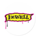 Howell Logo stickers
