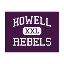 Howell - Rebels - High - Farmingdale New Jersey Postcard