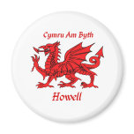 Howell Welsh Dragon magnets