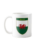 Howell Welsh Flag Shield mugs