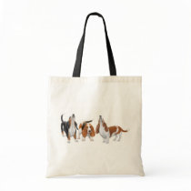 Howling Basset Hounds Bag