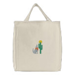 Howling Coyote embroidered bags
