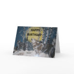 HOWLING HAPPY BIRTHDAY CARDS