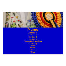 HOWLING LAUD'S DECORATIONS BUSINESS CARDS