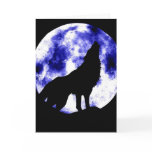 Howling Wolf at Moon