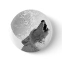 Howling Wolf buttons