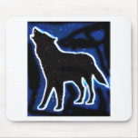 Howling Wolf Mouse Mats