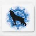 Howling Wolf Wolves mousepads