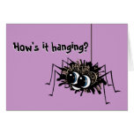 How's it hanging? greeting card
