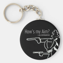 How's my Aim Keychains