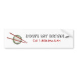 How's My Driving? bumper stickers