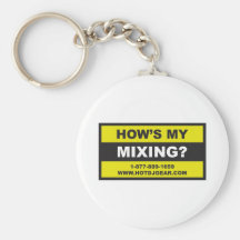 Hows My Mixing Key Chain