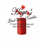Hoyt's Blood Scented Candles t-shirts