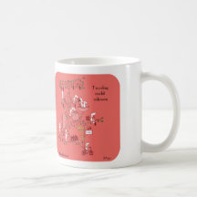 HP2354 "Harold's Planet" traveling merlot salesmen Mugs
