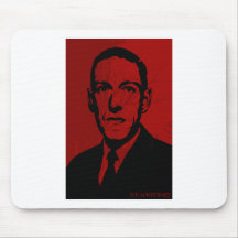 HP Lovecraft Portrait Mousepad